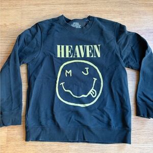 Marc Jacobs Black Cotton Blend Top